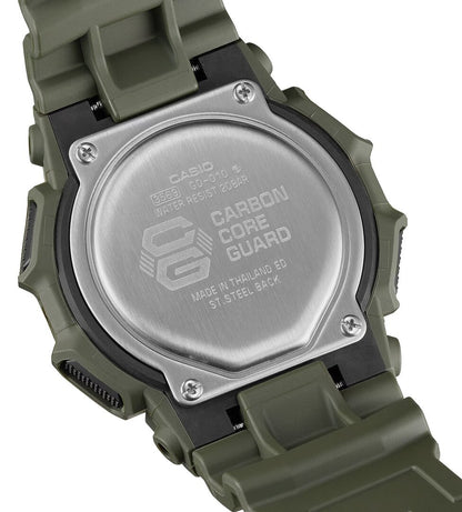 Casio G-Shock GD-010-3ER Resina Verde Multifunzione 20Bar Led Sub Mare