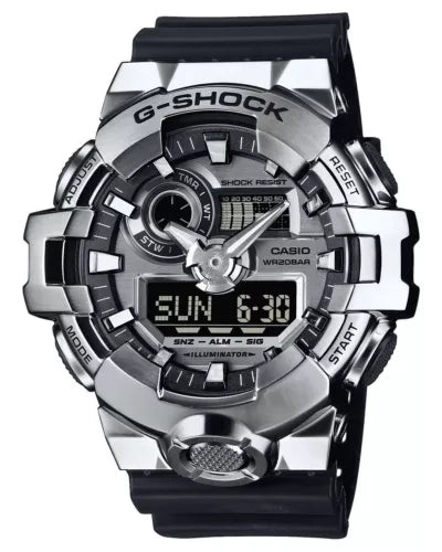 CASIO G-SHOCK Serie Steel Sportivo Analogico Digitale Sub GM-700-1AER