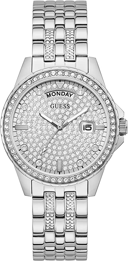GUESS orologio da polso analogico da donna solo tempo con data GW0254L1