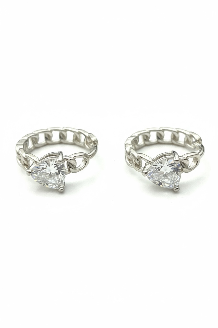 NUOVO FuocoCapri Orecchini Donna Argento Design Elegante Raffinato