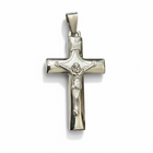 Pendente Crocifisso Argento 925 Unisex Cristo INRI 3g TAT-CROCEARGENTOPEND-01