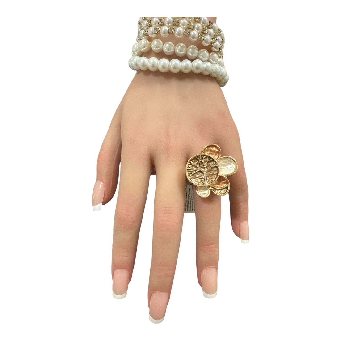 Anello elastico donna Albero della Vita smaltato – Vari colori disponibili