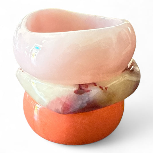 Set di Bracciali in Resina – Alta Qualità, Design Elegante