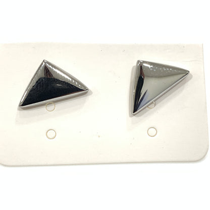 Orecchini a lobo in acciaio geometric per donna casual formale MF