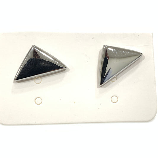 Orecchini a lobo in acciaio geometric per donna casual formale MF