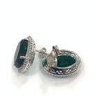 Orecchini Donna PassioneDele Argento 925 Smeraldo Verde Eleganti