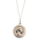 Collana Girocollo Donna Acciaio Ciondolo Silver Minimal