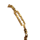 Bracciale Uomo Acciaio Inossidabile Oro Casual Design Moderno