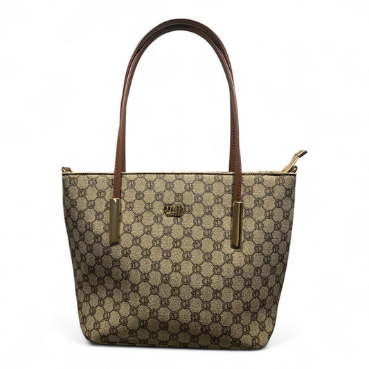 Enrico Coveri World Borsa A Spalla Per Donna In Materiale Sintetico Marrone