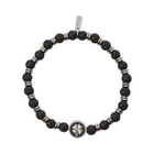 Bracciale Uomo 2Jewels 232325 Pietra Lavica Elastico Naturale Unisex