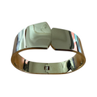 Bracciale Donna Shelly Rigido Acciaio Inox Bicolore Argento Oro Minimal