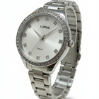 Orologio Donna Lorus Acciaio Zirconi Quadrante Silver 5BAR RG289RX-9