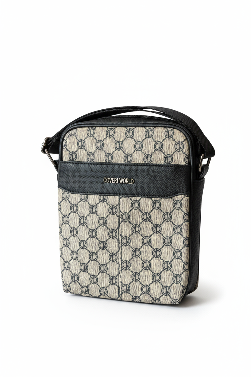 Nuova Coveri World Borsello Borsa Tracolla Uomo Monogram Tasche 2 Colori