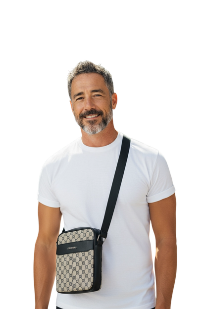 Nuova Coveri World Borsello Borsa Tracolla Uomo Monogram Tasche 2 Colori