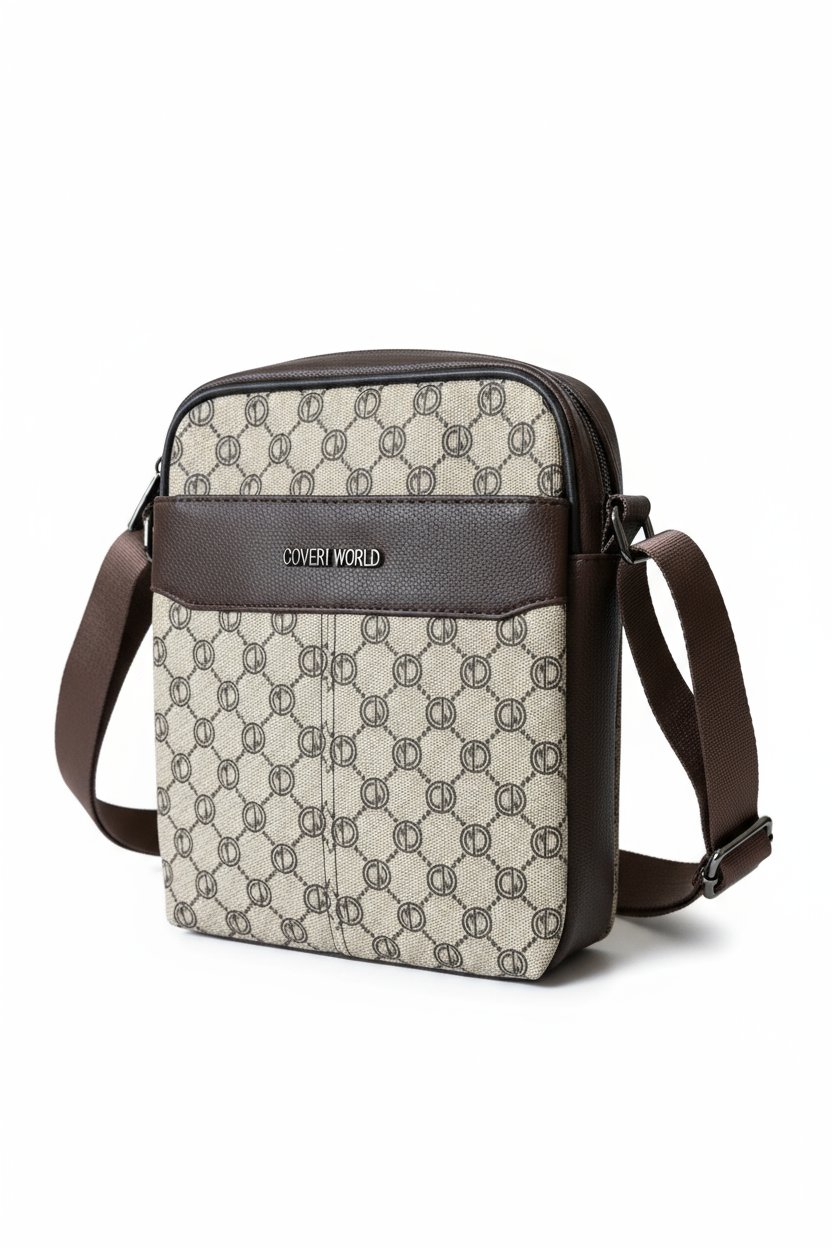Nuova Coveri World Borsello Borsa Tracolla Uomo Monogram Tasche 2 Colori