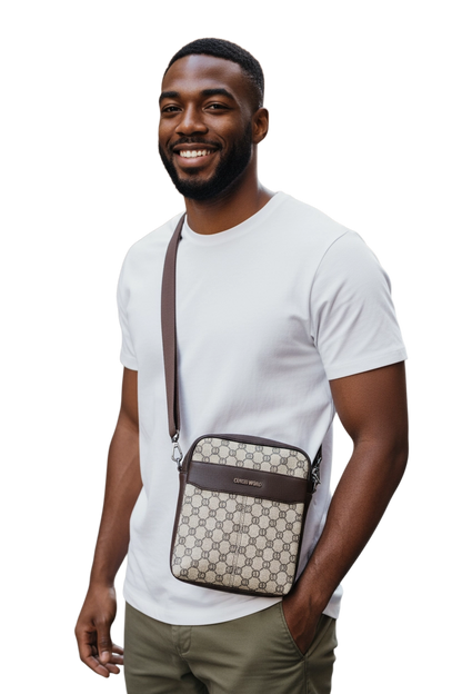 Nuova Coveri World Borsello Borsa Tracolla Uomo Monogram Tasche 2 Colori