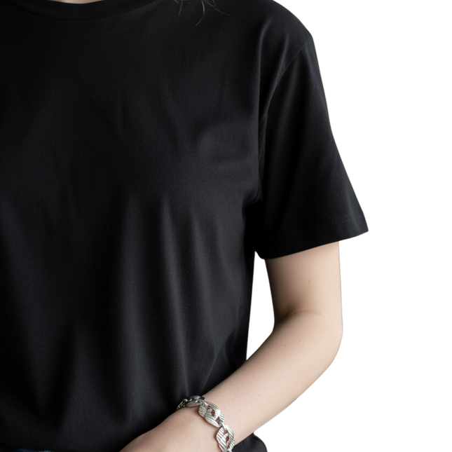 Bracciale Donna Maglie Geometriche Silver – Regolabile e Leggero