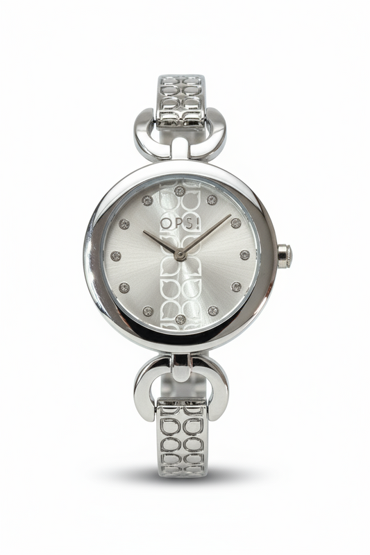 Orologio Donna OpsObjects Tondo Acciaio | Quadrante Grigio o Silver