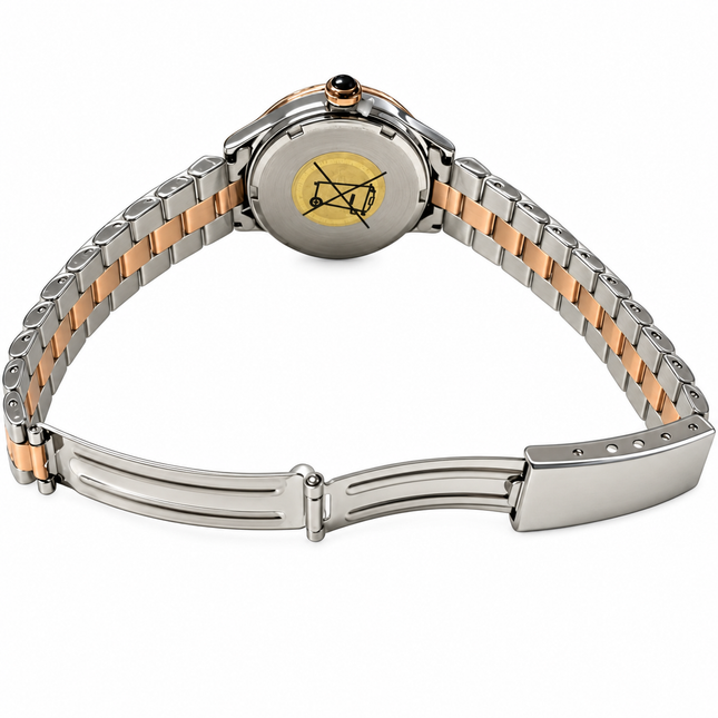 Orologio Hoops donna 2618L-SRG01 con bracciale in acciaio bicolore e chiusura pieghevole