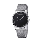 Orologio Uomo Calvin Klein K2G2G121 Acciaio Maglia Milano Nero 45mm
