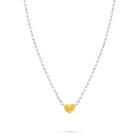 Collana Donna OpsObjects OPSCL-779 Acciaio Cuore Strass 38+5cm
