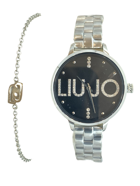 LIUJO OROLOGIO DA POLSO IN ACCIAIO E SWAROVSKI PER DONNA COLLEZIONE COUPLE TLJ2037