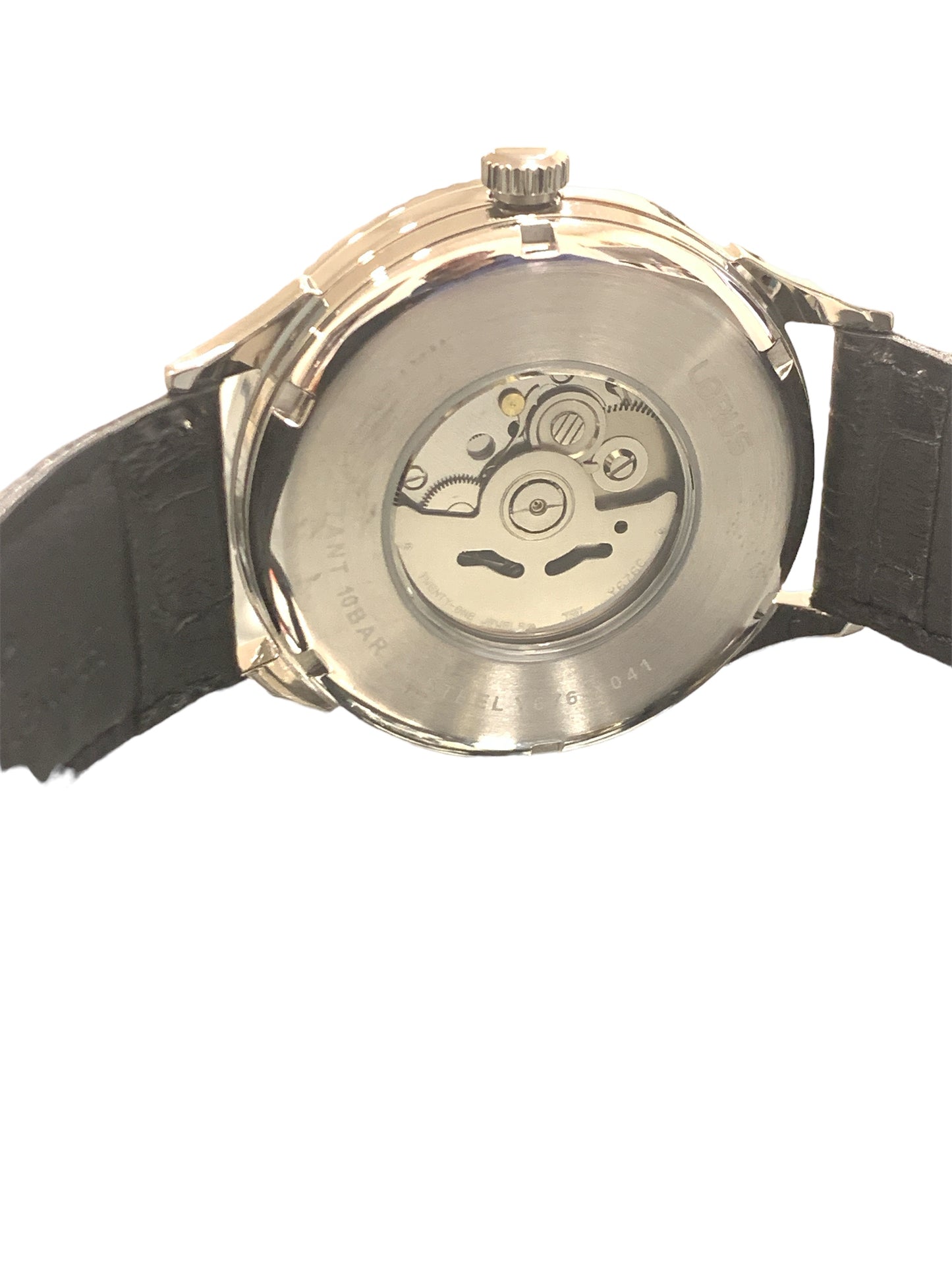 Lorus By Seiko Orologio Automatico In Acciaio Bracciale In Pelle Day Date
