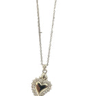Collana Donna Shelly Acciaio Galvanica Oro Cuore Sacro