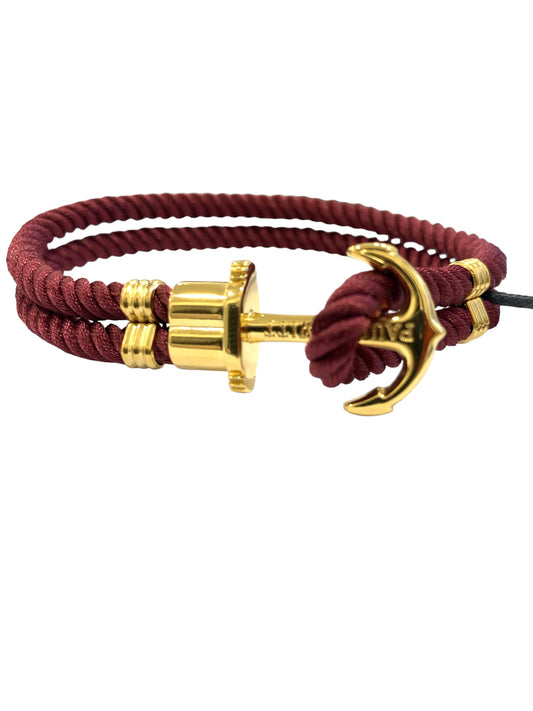 Bracciale da uomo in Ottone e plastica riciclata ecologico sostenibile Paul Hewitt