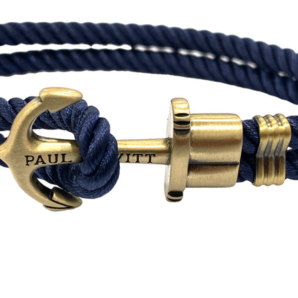 Bracciale Uomo Paul Hewitt Plastica Riciclata Blu Navy 21cm