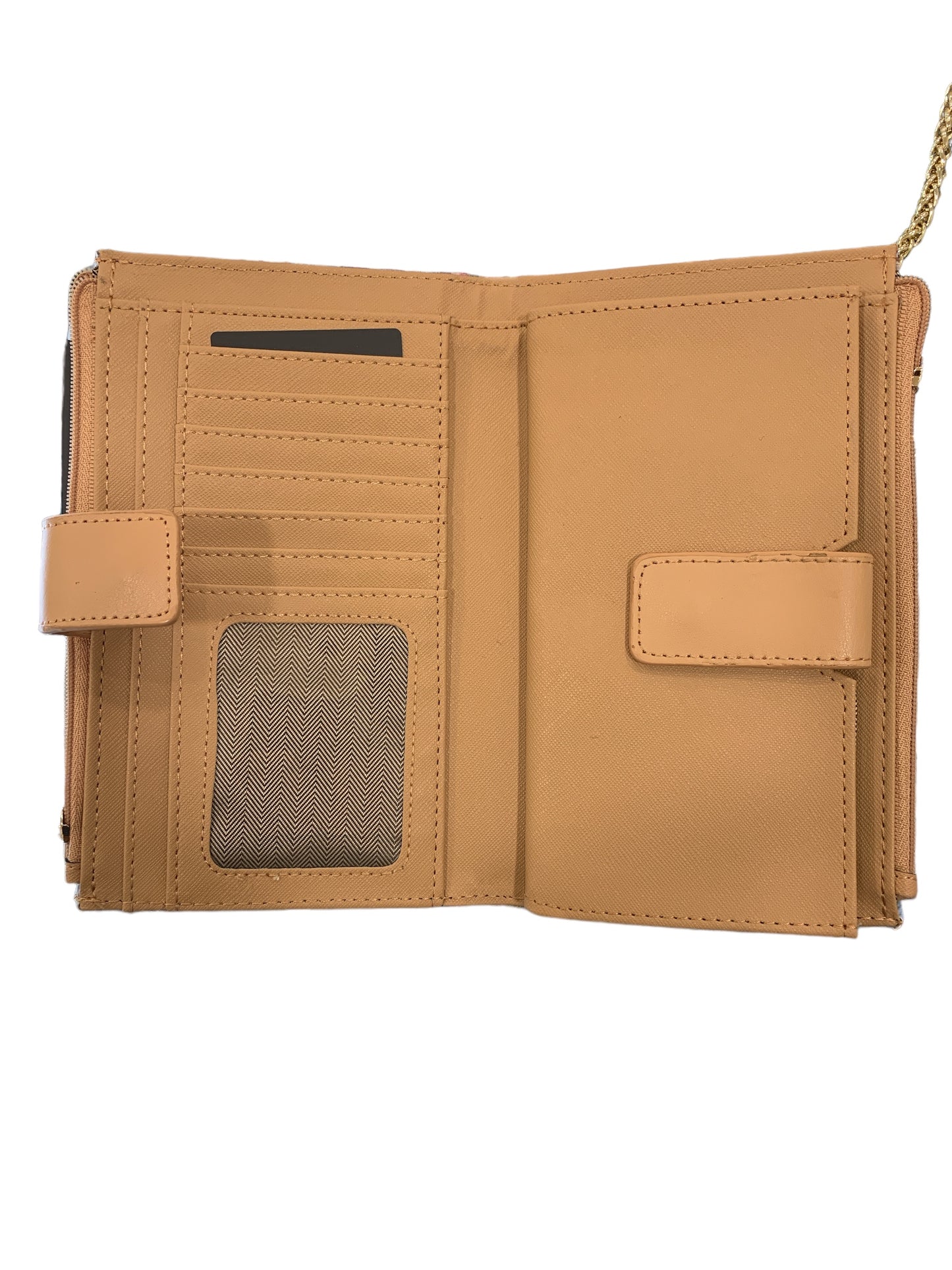 Borsetta Pochette con tracolla in metallo Ynot per donna documenti monete
