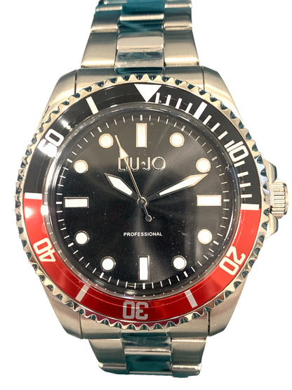 Orologio Uomo Liu Jo TLJ2122 Acciaio Quarzo Nero Ghiera Bicolore