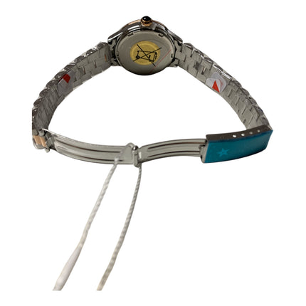 Orologio Donna Hoops Solo Tempo - Bracciale Acciaio E Quadrante Nero Quarzo