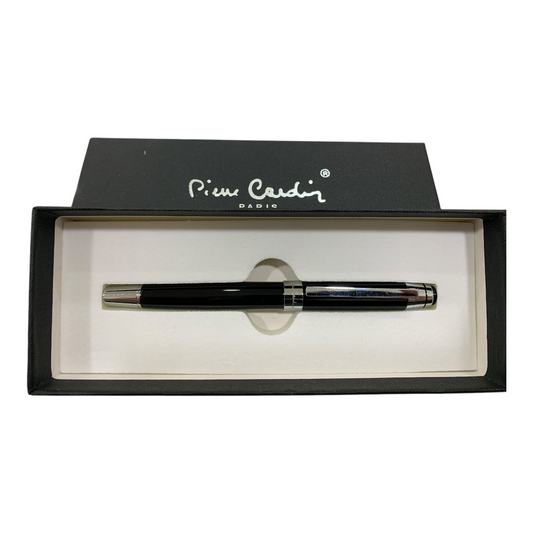 Penna a Sfera Pierre Cardin corpo in metallo nero cappuccio