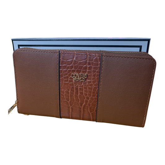 Portafoglio Enrico Coveri World CW22694 Brown In Ecopelle Per Donna
