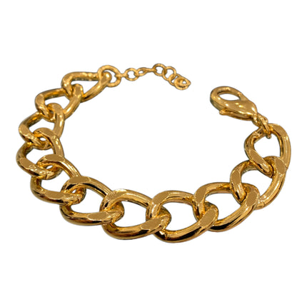 Bracciale Catena Dorata Donna – Eleganza e Stile con Finitura Lucida