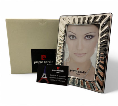 Cornice in Argento Pierre Cardin – Modello PILE' Foto 9 x 13 cm