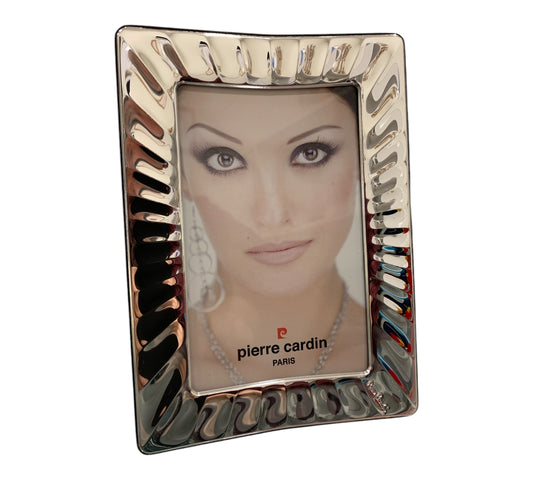 Cornice in Argento Pierre Cardin – Modello PILE' Foto 9 x 13 cm