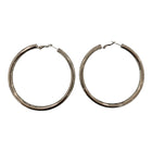 Orecchini a Cerchio Donna in Metallo Lucido – Stile Minimal Chic