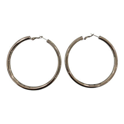 Orecchini a Cerchio Donna in Metallo Lucido – Stile Minimal Chic