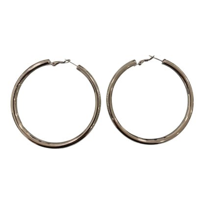 Orecchini a Cerchio Donna in Metallo Lucido – Stile Minimal Chic