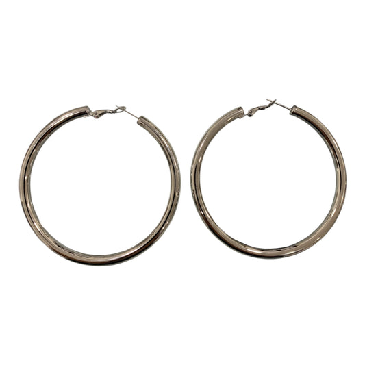 Orecchini a Cerchio Donna in Metallo Lucido – Stile Minimal Chic