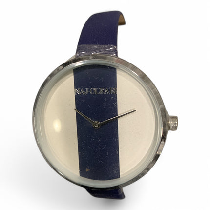 NUOVO Naj-Oleari Orologio Donna Minimal Chic Cinturino Colorato Quadrante Elegante
