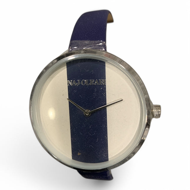NUOVO Naj-Oleari Orologio Donna Minimal Chic Cinturino Colorato Quadrante Elegante