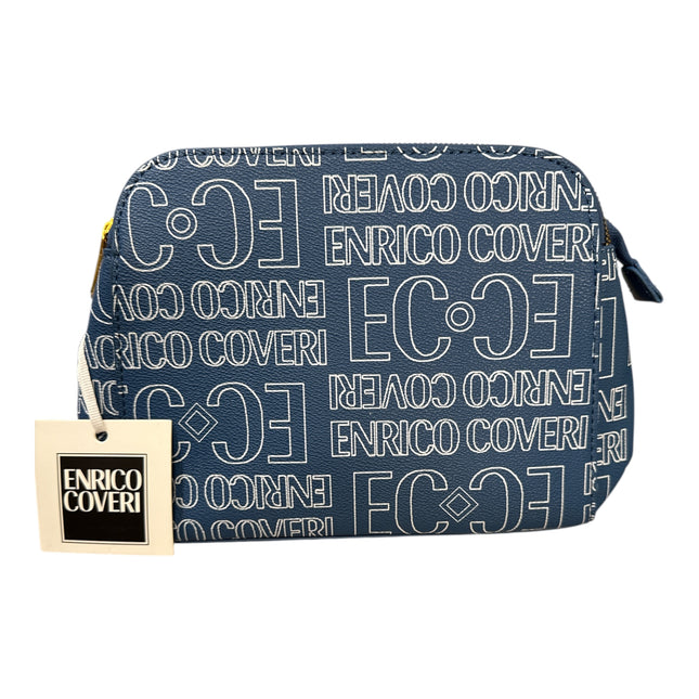 Borsa Enrico Coveri  Donna EC Logo Ecopelle Doppia Zip Vari Colori