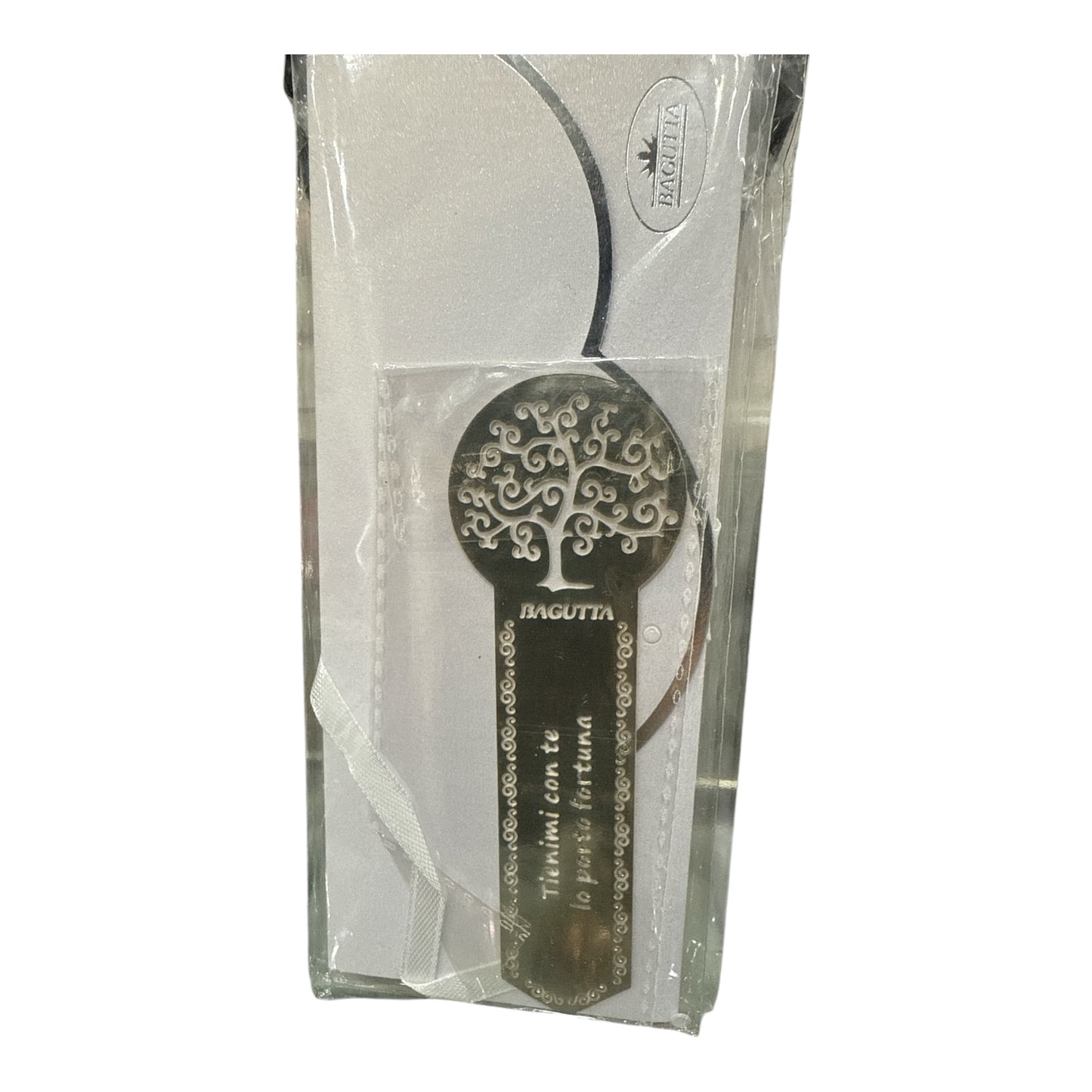 Segnalibro Bagutta in metallo argentato portafortuna – Gufo, Albero, Cuore, Farfalla, Arabesco – idea regalo