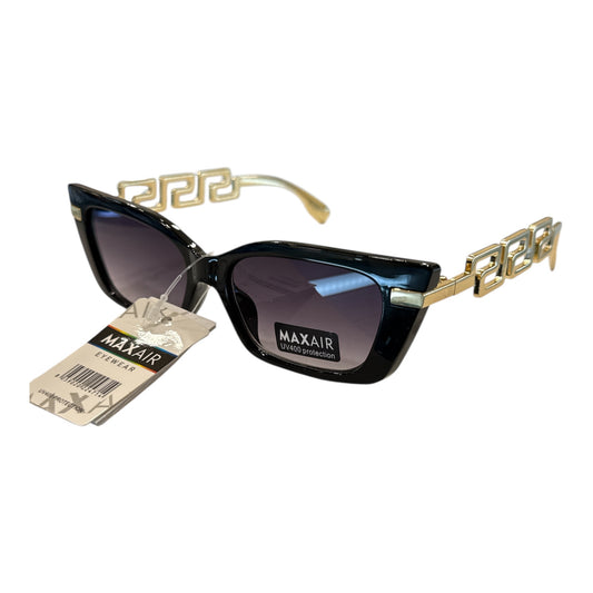 Occhiali da Sole Donna Maxair Neri UV400 Stile Cat Eye Eleganti