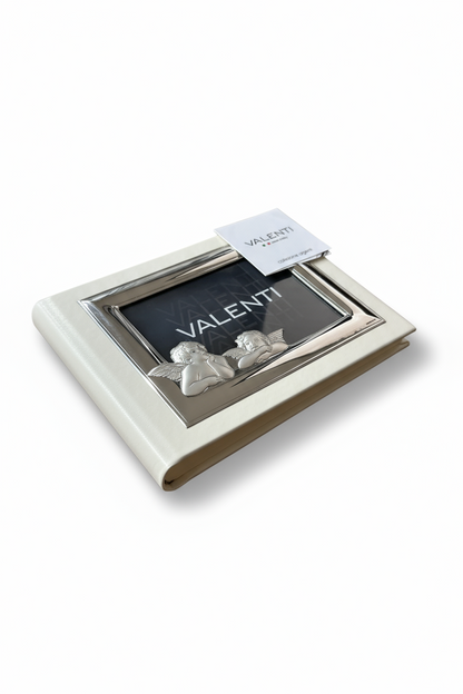 Album Portafoto Valenti con Cornice Angeli Argento Design Elegante