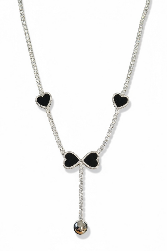 Collana Tennis Donna in Rame con Zirconi Brillanti - Eleganza Classica