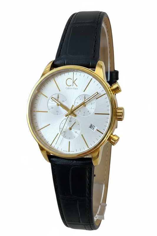 Orologio Uomo Calvin Klein K2G275C6 Acciaio Inox Quadrante Argento Minimalista